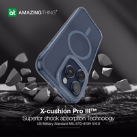 Amazing Thing Minimal Magsafe Ümbris 6.6FT IP156.7PMMINBU jaoks Iphone 15 Pro Max sinine