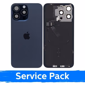 Tagakaas ühilduv Apple iPhone 15 Pro Max / Blue Titanium / (Service Pack)