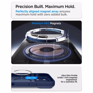 Spigen Ultra Hybrid MagSafe ümbris iPhone 18 Pro Max / 17 Pro Max jaoks, tumesinine