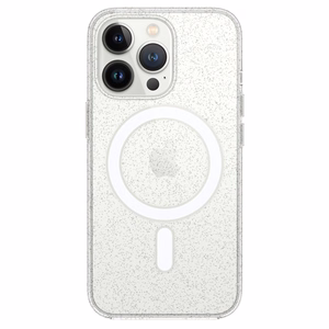 TEL PROTECT MagSilicone Clear Ümbris jaoks Iphone 12 Pro Glitter