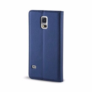 Умный магнитный чехол для Motorola Moto G37 темно-синий