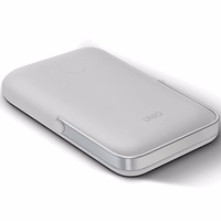 UNIQ Powerbank Hoveo 5000mAh USB-C 20W PD Fast charge Wireless Magnetic jasnoszary/chalk hall