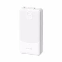 Dudao K10Pro akupank 2.4A 20000mAh 2 x USB-A - valge