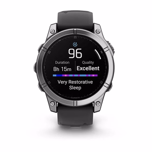 Nutikell Garmin Fenix E Steel must