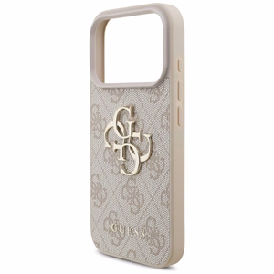 GUESS GUE005597 (4G PU Big Logo) kaitseümbris seadmele iPhone 18 Pro / 17 Pro, värv: roosa