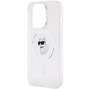 Karl Lagerfeld IML Choupette MagSafe ümbris jaoks iPhone 13 Pro Max - läbipaistev