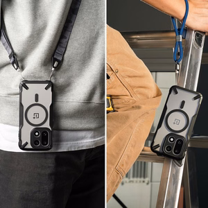 Ringke Fusion X Magnetic MagSafe Ümbris jaoks OnePlus 15 - Läbipaistev must