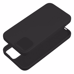 Чехол для iPhone 14 силиконовый черный