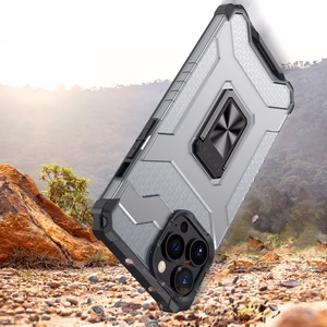 Crystal Ring Case Kickstand Tough Rugged Cover for iPhone 13 Pro roheline