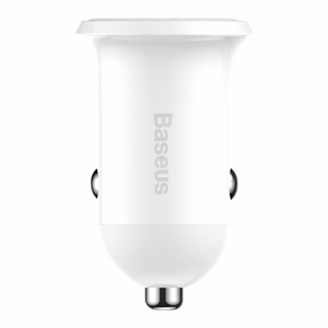 Baseus Grain Pro Car Charger 2x USB 4.8A (valge)