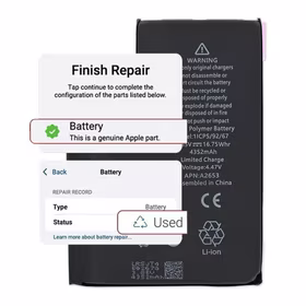 Aku ühilduv iPhone 13 Pro Max / Self-Diagnosable / 4352mAh