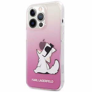 Karl Lagerfeld KLHCP14XCFNRCPI kõva ümbris iPhone 14 Pro Max 6,7" Choupette Fun – roosa