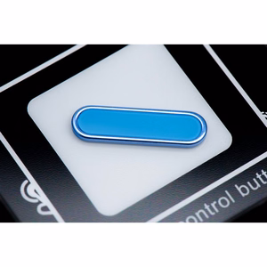 Camera Control active button fit jaoks IPHONE 16 series Ümbris Drop Glue / Clear Mag Cover sinine