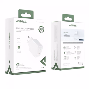 Laadija Acefast A1EU valge (PD20W)