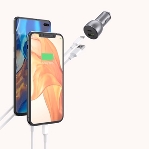 Ugreen autolaadija USB / USB Type C Quick Charge 3.0 Power Delivery 36W 3A hall (CD213 60980)