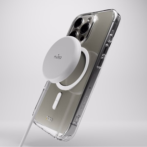 Силиконовый чехол Puro Impact Clear D3O MagSafe для iPhone 16 Pro - прозрачный