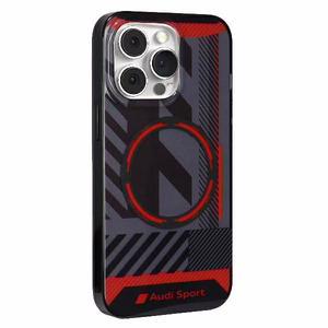 Audi IML Sport MagSafe Ümbris jaoks iPhone 13 Pro Max - must