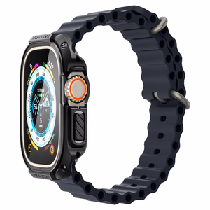 Spigen Tough Armor ümbris mudelile Apple Watch Ultra 49 mm, must