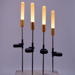 Komplekt: Forever Light päikeseenergial LED-lamp SUNARI FLS-72, ümmargune kristall-lamp, 3000K, 600mAh, 0,72Wh, Ni-MH, x2