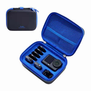 Telesin DisAdv EVA kandekott DJI Osmo Action 6 (must)