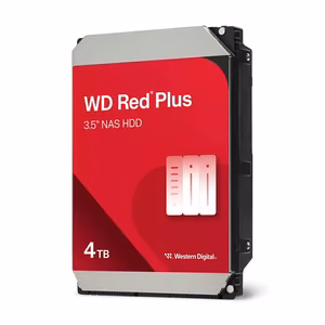 WESTERN DIGITAL Red Plus 4TB 128 MB 5400 rpm 3,5" WD40EFZZ (HDD)