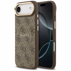 GUESS ümbris jaoks IPHONE 17 Air compatible with MagSafe GUHMP17MP4MSEGCW (PU 4G W/ Classic) brown