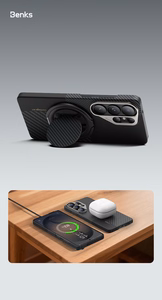 Benks Montage Magnetic Armor Air Kevlar ümbris metallraam 600D+1500D F049 Samsung Galaxy S26 Plus jaoks must