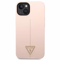 Guess GUHCP14MSLTGP iPhone 14 Plus 6.7" roosa/roosa hardcase Silicone Triangle