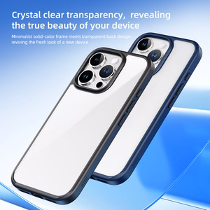 Rock Guard Series Чехол для Iphone 16 Pro Max прозрачно-серый
