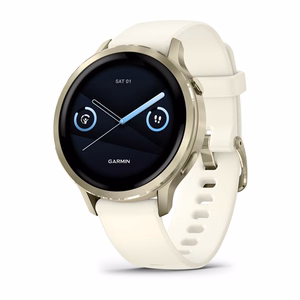 Garmin Venu 4 – GPS-nutikell, AMOLED, 41 mm, kuldne
