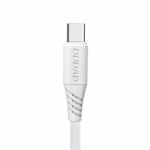 Dudao cable USB / USB Type C 5A cable 2m valge (L2T 2m valge)