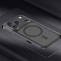 Benks Magnetic Mist Ümbris Metal Frame (0068) jaoks Iphone 17 Air must (Camera Control Button)