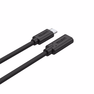 UNITEK C14086BK USB kaabel USB 3.2 Gen 2 (3.1 Gen 2) 0,5 m USB C Must