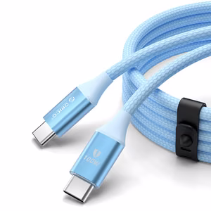 Orico CDX 100W 5A Toide Delivery USB-C - USB-C kaabel 1m - sinine