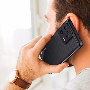 Dux Ducis Fino ümbris jaoks Xiaomi 13 Pro cover with silicone frame hall