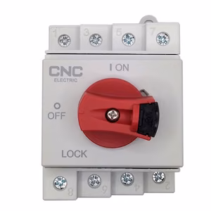 DC isolaatorlüliti 4P, 32A, 1000VDC, Din