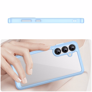 Outer Space Ümbris jaoks Samsung Galaxy A36 Cover with Flexible Frame - sinine