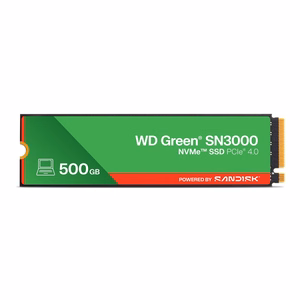SanDisk SN3000 500 GB M.2 PCI Express 4.0 NVMe QLC 3D NAND (WDS500G4G0E)