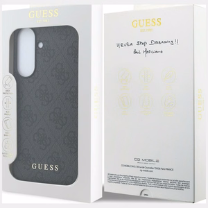 GUESS чехол для Samsung Galaxy A37 GUHCSA37G4GFGR (PU 4G Classic) коричневый