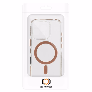 Tel Protect Strap Clear чехол для Iphone 17 золотой