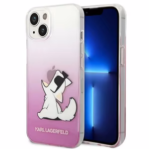 Karl Lagerfeld KLHCP14MCFNRCPI iPhone 14 Plus 6.7 "hardcase roosa / roosa Choupette Fun