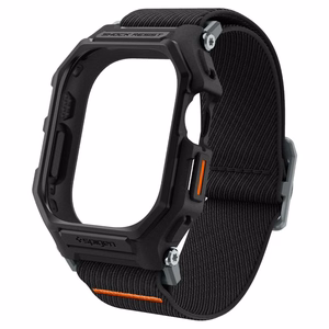 Spigen Lite Fit Pro Ümbris with Strap jaoks Apple Watch Ultra 1 / 2 (49mm) - Matte must