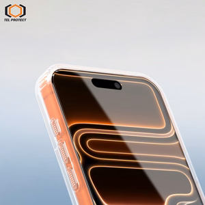 Tel Protect Dust-Free Easy Fit Full Glue 6D karastatud klaas Iphone 16 must