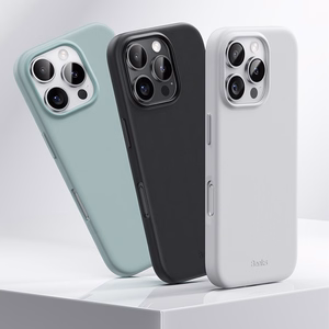 Benks Magnetic Vita Pro силиконовый Чехол для Iphone 16 Pro зелёный