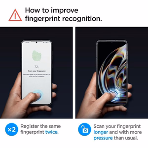 SPIGEN закалённое стекло GLAS.TR EZ FIT 2 шт. для Samsung S23 прозрачное