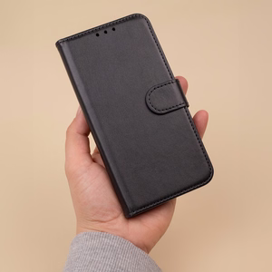 Smart Classic ümbris jaoks Samsung Galaxy A71 must