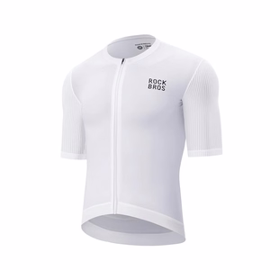 Rockbros 15200025 Short Sleeve Cycling Jersey Size XXXL - White