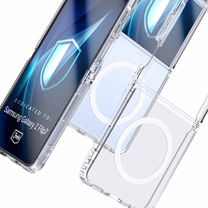 3mk Armor MagCase jaoks Samsung Galaxy Z Flip 7 - Läbipaistev