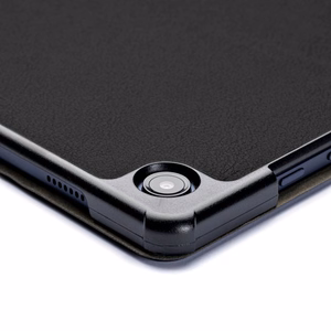 Чехол Reach Smart кожаный Lenovo Tab P12 12.7 TB370 чёрный