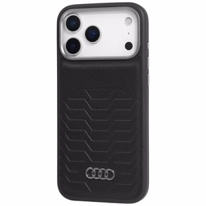 Audi GT Synthetic Leather MagSafe Ümbris jaoks iPhone 17 Pro Max - Must